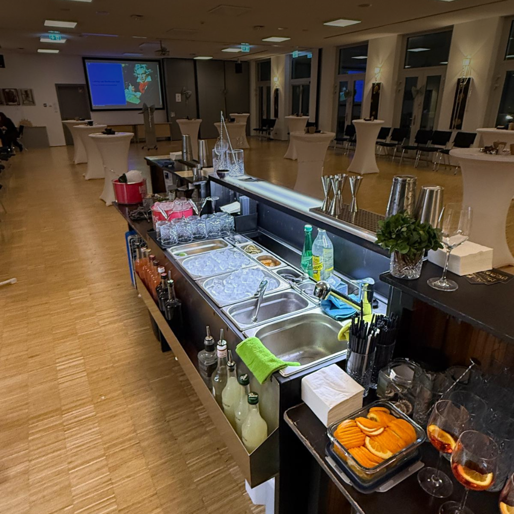 Installation d’un espace bar avec matériel professionnel