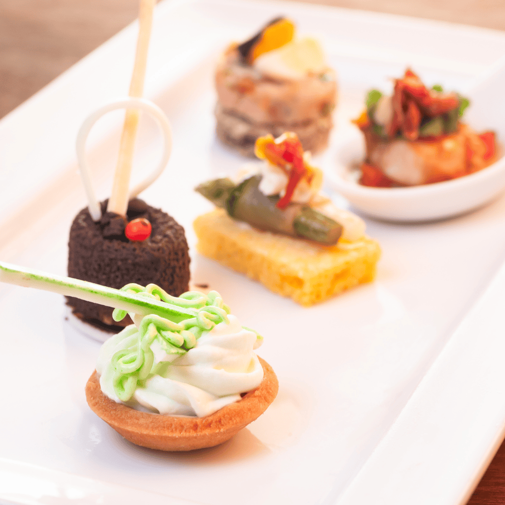 Assiette Nomad Bar d’amuse-bouches gastronomiques