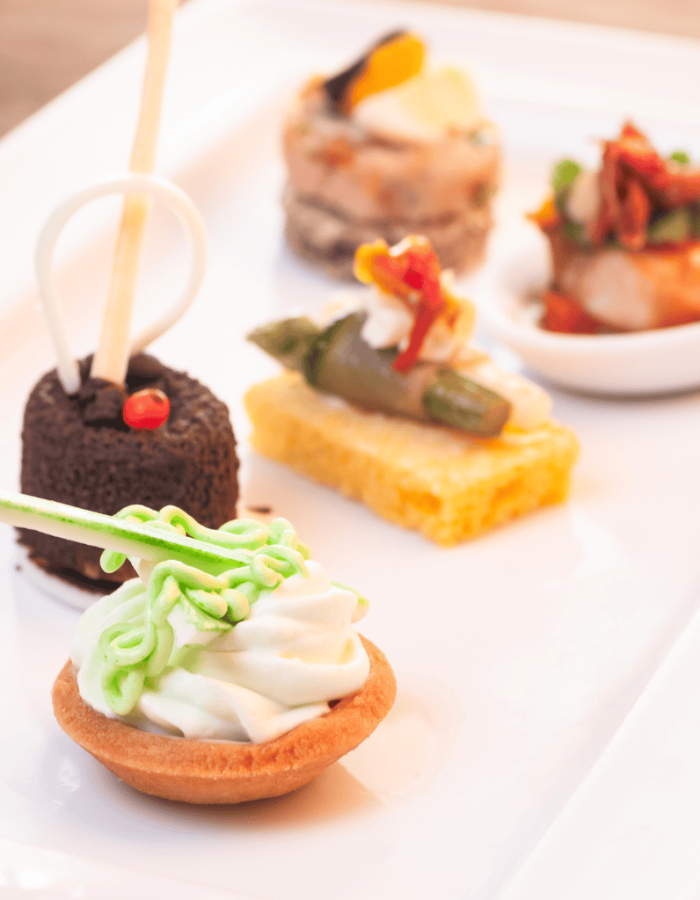 Assiette Nomad Bar d’amuse-bouches gastronomiques