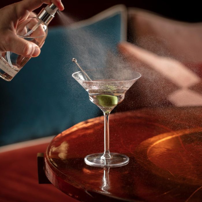 Cocktail signature préparé pour un événement